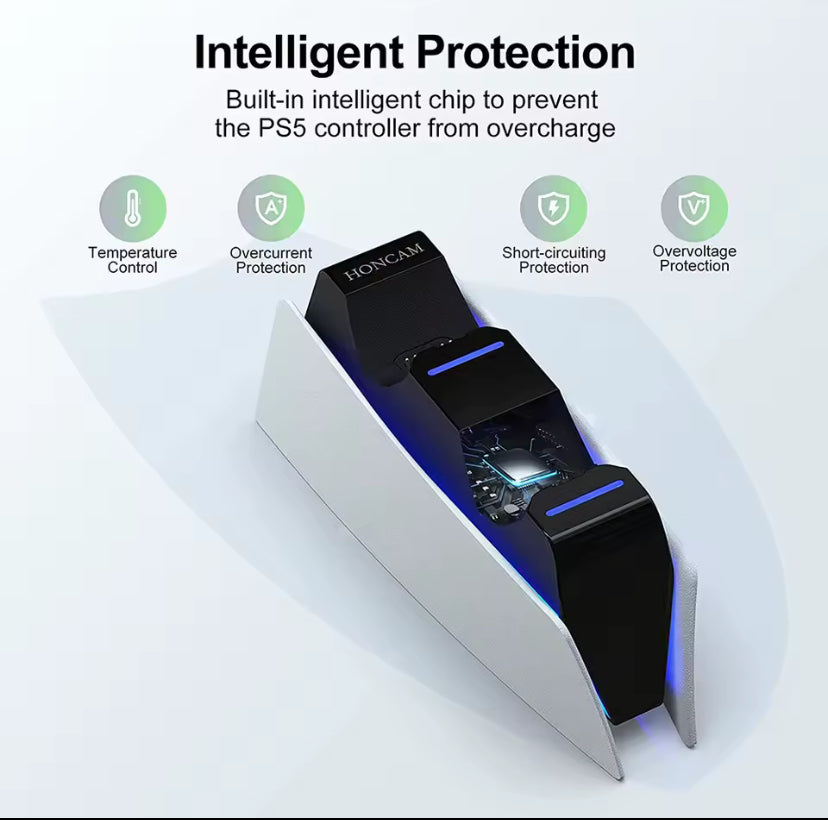 Dual sense charging station