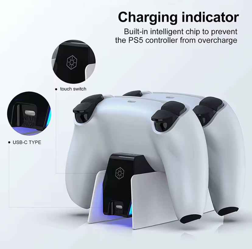Dual sense charging station