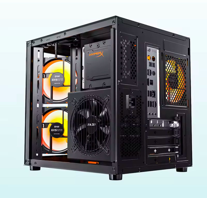 SeaView 270° Double-Sided Tempered Glass Gaming Case