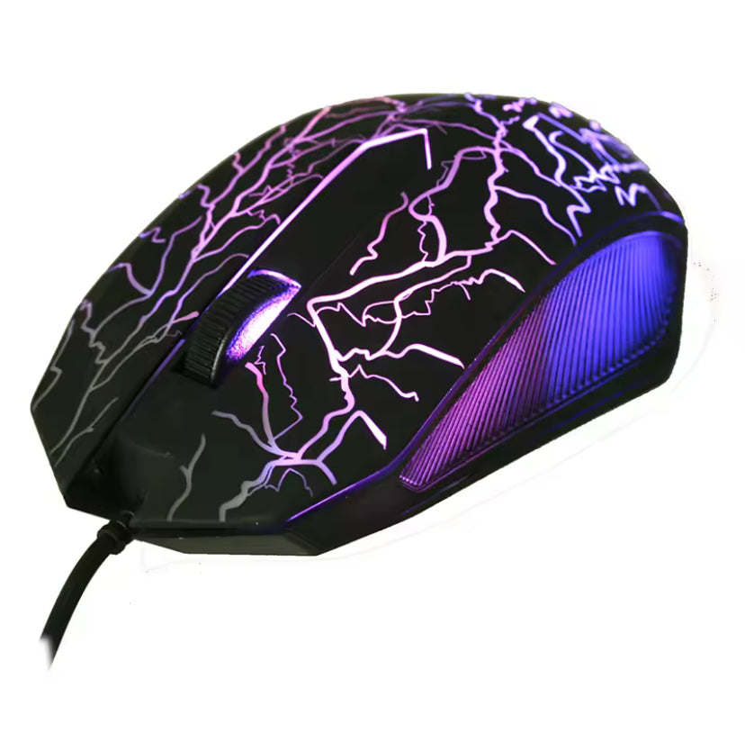 RGB Gaming Mouse – 3200DPI Ergonomic USB Wired Mouse for PC & Laptop Gamers