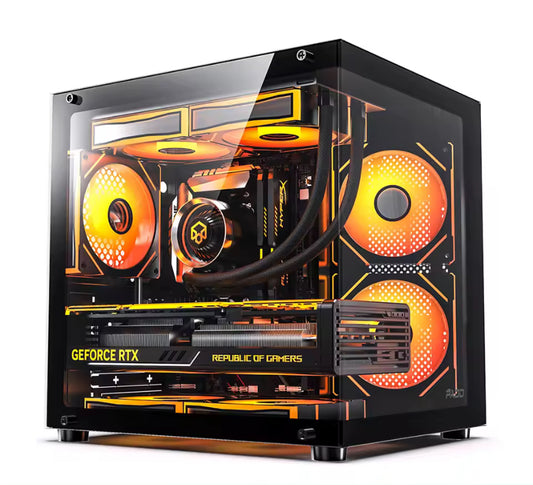 SeaView 270° Double-Sided Tempered Glass Gaming Case