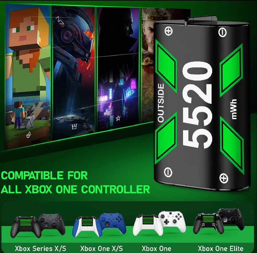 Xbox Controller Battery Recharging Station